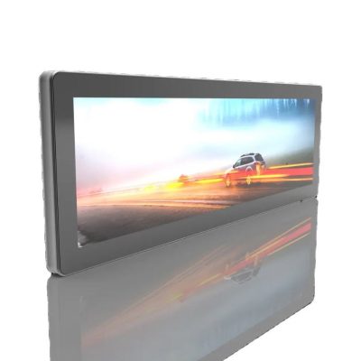 19.5-Inch Stretched Bar LCD Screen - Custom Stretch Glass LCD Display