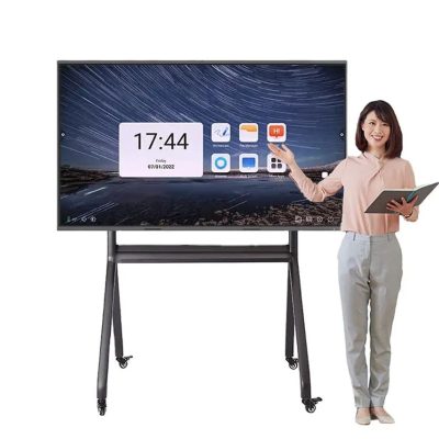 65" Interactive Whiteboard Digital Classroom Multimedia Interactive LCD Screen Electronic Mobile Stand for Interactive Whiteboard