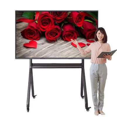 Advertising Display Digital Signage Mobile Interactive Whiteboard 65 Inch All-in-One Interactive Flat Panel