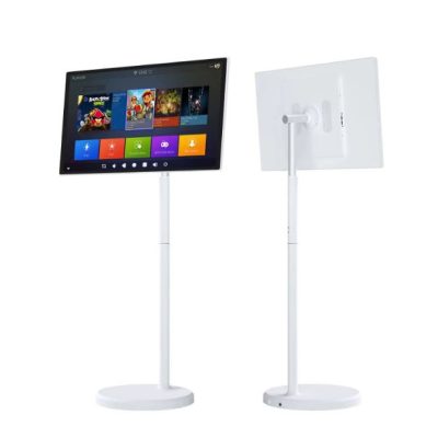 "32-Inch Rollable Smart Screen - Portable Android 12 Touch TV"