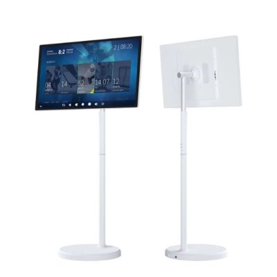 "32-Inch Portable Smart Touchscreen Display - Android 12 Rollable TV Monitor"