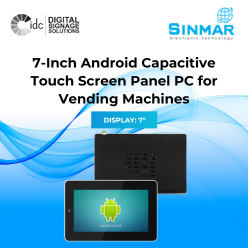 7-Inch Android Capacitive Touch Screen Panel PC for Vending Machines