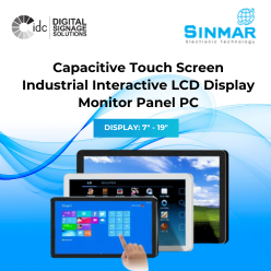 Capacitive Touch Screen Industrial Interactive LCD Display Monitor Panel PC