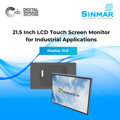 21.5 Inch LCD Touch Screen Monitor for Industrial Applications