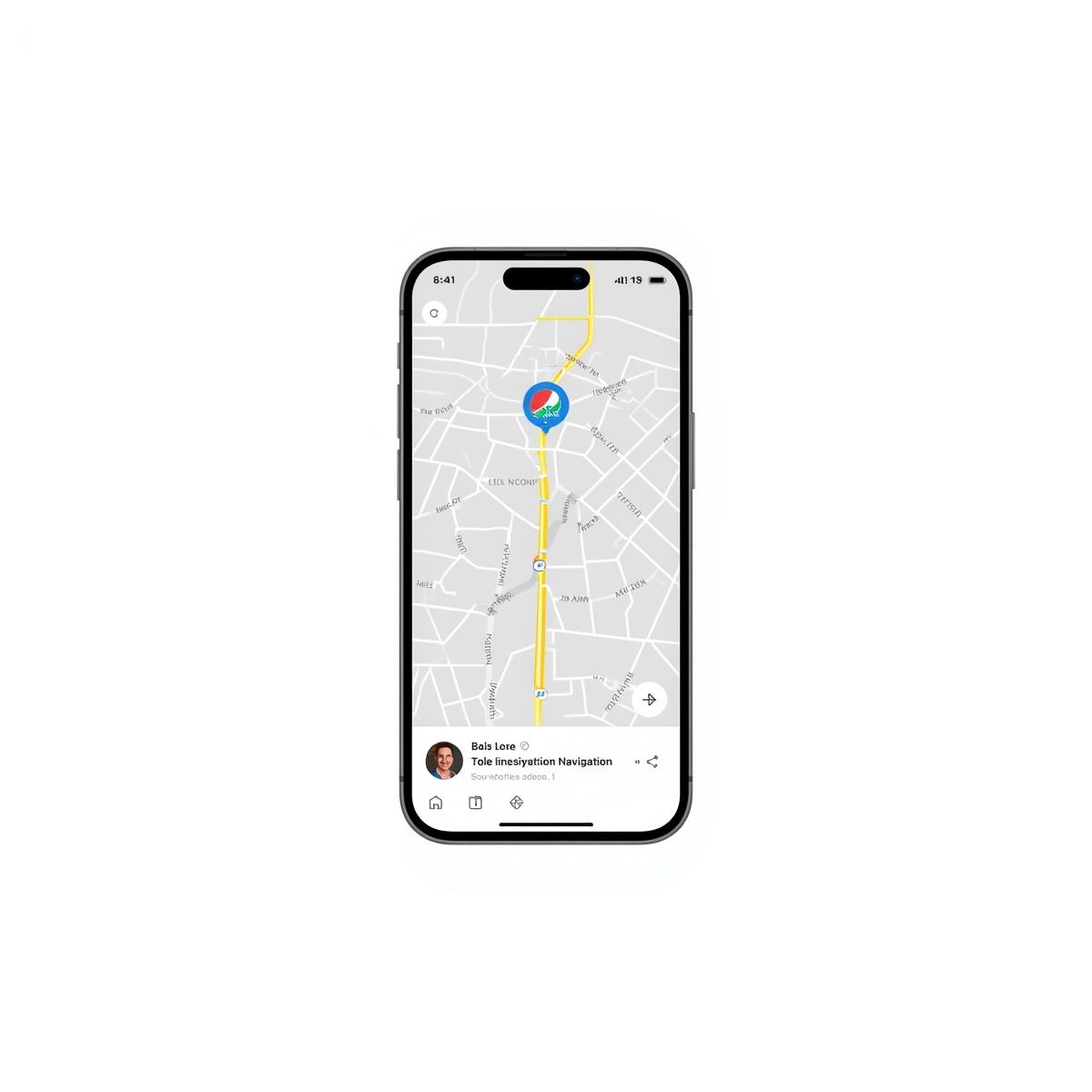  offline navigation (white backgground) fully functional offline operation, enabling maps, route planning, and navigation even without network or gps.