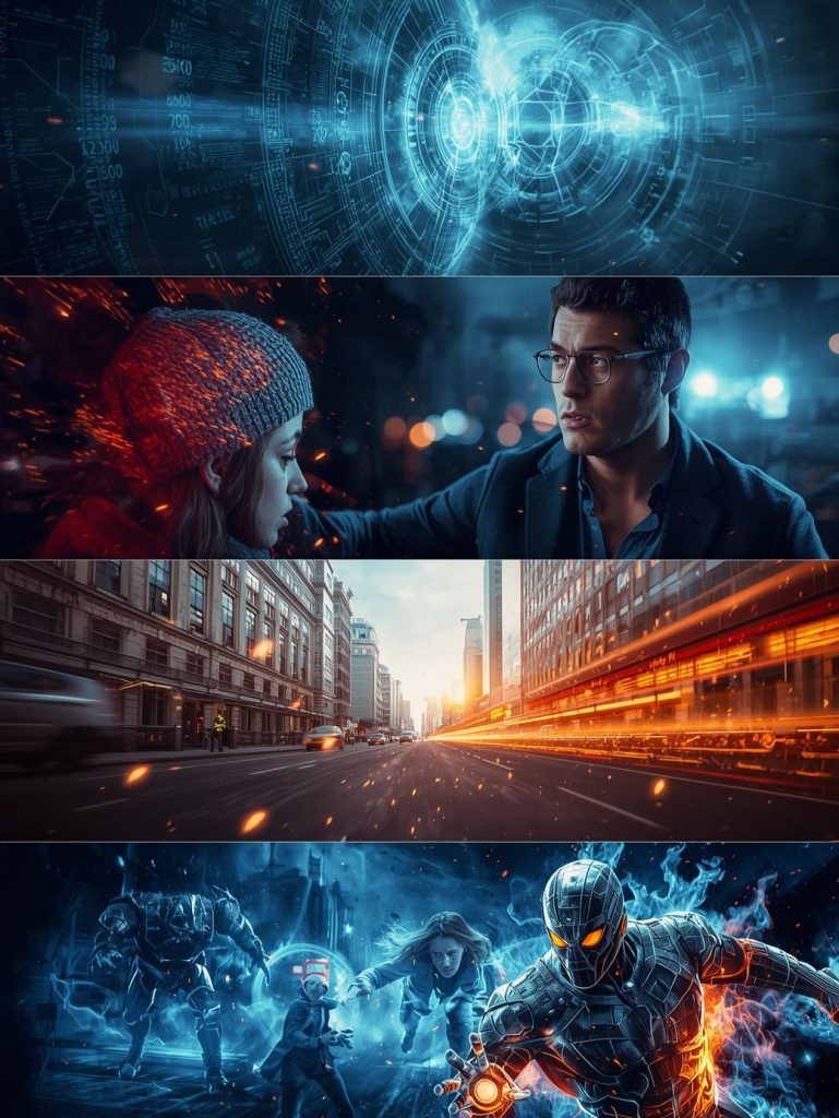 real times publishing content visual and video and banners