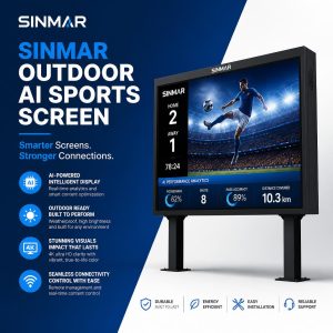 SINMAR Outdoor AI Sports Screen